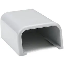 HellermannTyton TSR1W-36 End Cap 3/4 PVC White