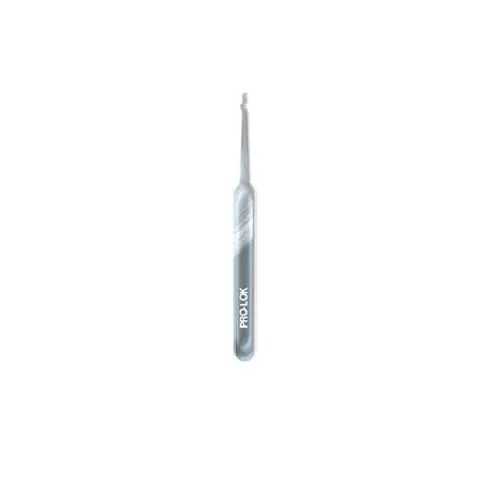 PRO-LOK PKX-TR-H Lock Picking Tool, Traditional Rake Pick, Stainless Steel, With Handle