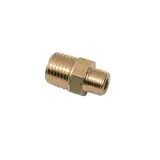 Legris 01211817 Double Male Adaptor - NPT to BSPT - 3/8