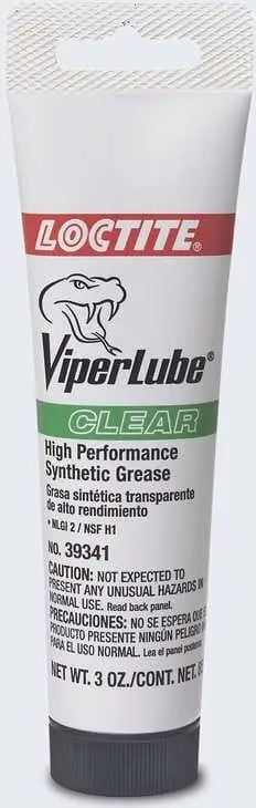 Loctite 675961 ViperLube High Performance Clear Synthetic Grease 3oz Case