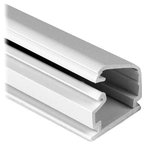 HellermannTyton TSR1W-6A 1-Piece Surface Raceway, Low Voltage, 120' Carton