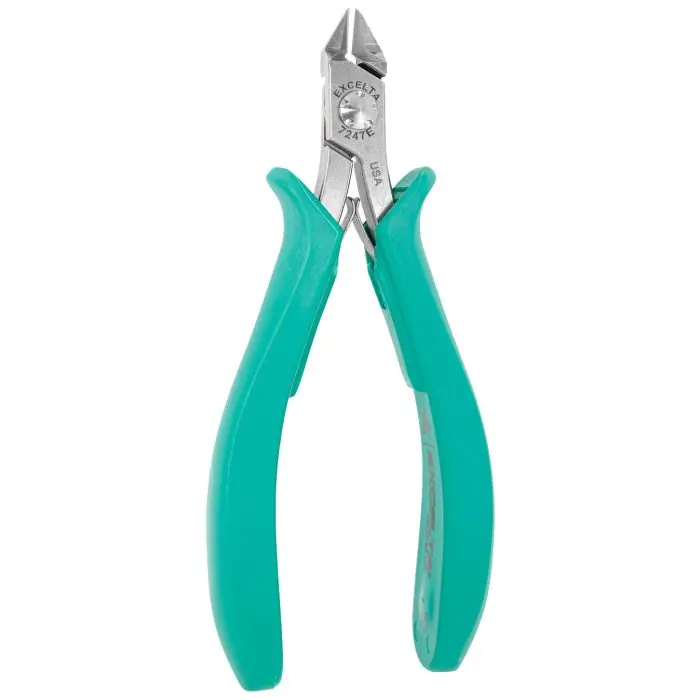 EXCELTA 7247E Lazer Line Maximum Flush Side Cutter 4-3/4 L 0.005 - 0.040 Inch