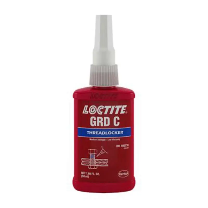 Loctite 195776 Letter Grade C Medium Strength Threadlocker 50mL Bottle