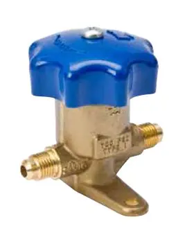 Mueller A14836 Packless Diaphragm Valve 1/2Flr Straight Thru