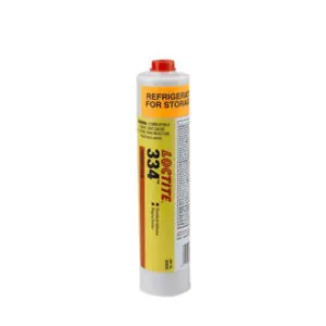 Loctite 232749 334 High Temperature Two-Part Structural Yellow Acrylic Adhesive 300mL Cartridge
