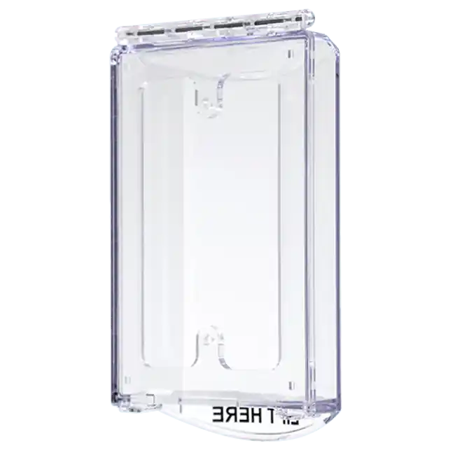 Safety Technology International STI-6519 Single-Gang Protective Cover Indoor Clear