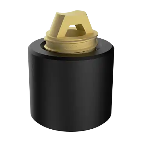 Fieldpiece RHG12 Hose Gaskets With Depressors A2L Compatible Pack Includes: (8) 1/4 Threaded Core Depressors (8) 1/4 Gaskets and (4) 3/8 Gaskets