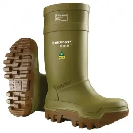 Dunlop E662843.15 Purofort Thermo+ Rubber Boots Steel Toe Men's 15 16 in Boot