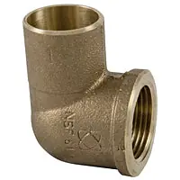 NIBCO B06455L 707-3R-LF 1X3/4 CXF 90 ELBOW CAST