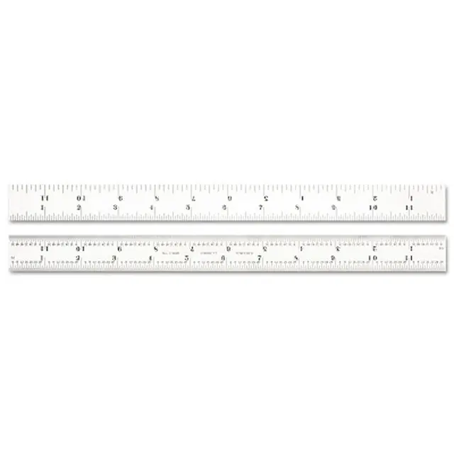 L.S. Starrett 66009 Steel Rule 12 in 4R Full-Flexible