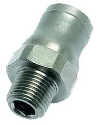Legris 36750810 Nickel-Plated Brass Push-to-Connect Fittings for Chemical Automation and Food Processing