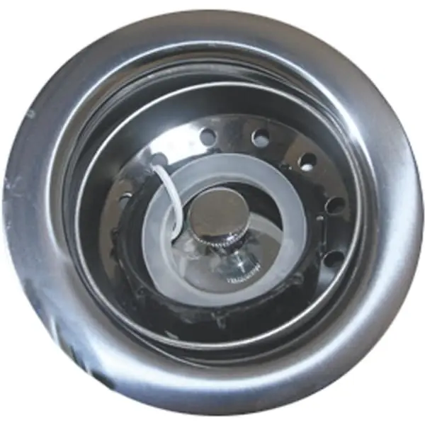Larsen Supply Company, Inc. 03-1061 Plas/Chr Sink Strainer