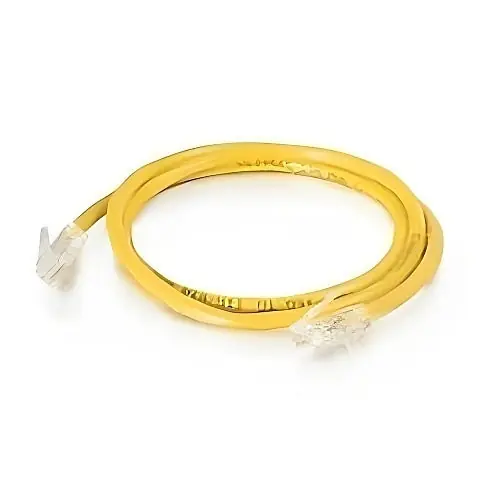 Quiktron 560-115-010 10FT YELLOW CAT 5E PATCH CABLE