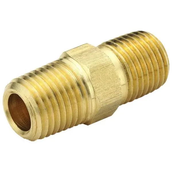 Parker 216P-4 Pipe Fitting 216P 1/4 Inch Hex Nipple