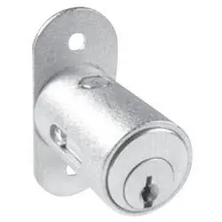 National Cabinet Lock C8142-107-26D Sliding Door Lock 1-1/8 Length Cylinder Replacement MPN C8142-107-26D