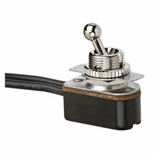 Ideal Industries 774002 3/6 Amp 125/250 VAC SPST On-Off Short Ball Toggle Switch