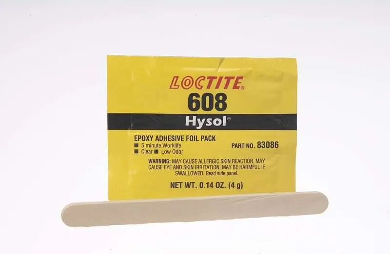 Loctite 420332 Hysol 608 Adhesive Clear Non-sag