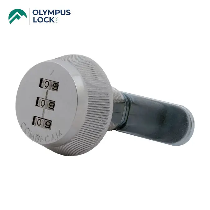 OLYMPUS LOCK 7850R-L-C Combination Cam Lock Resettable Large #3 1-1/8 Cylinder Length