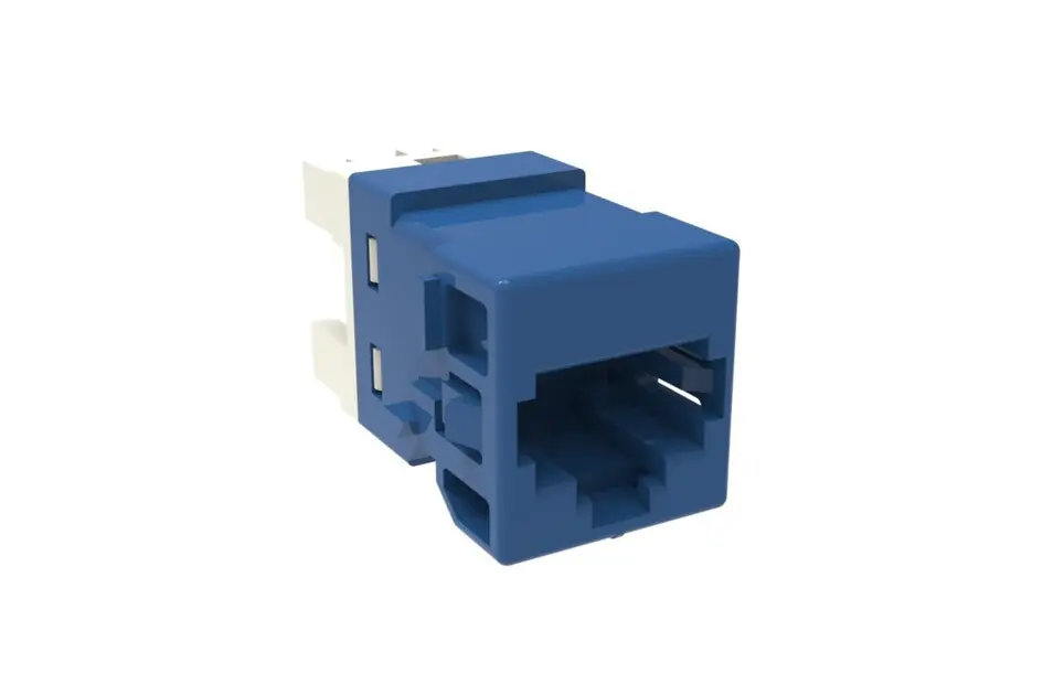COMMSCOPE 760237778 Copper Jack, Cat 6, UTP 8 Position, Blue