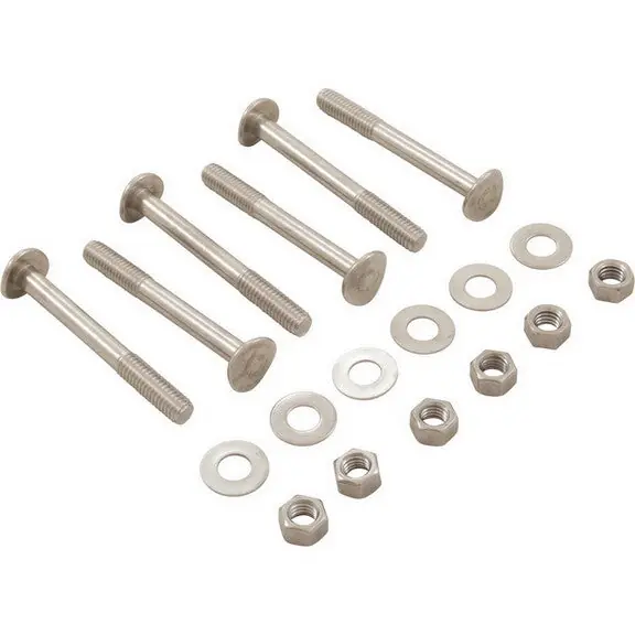 Custom Molded Products 25562-740-000 Bolt Kit CMP 3 Tread Ladder 3-3/16 x 3/8 Marine Grade 6Pk