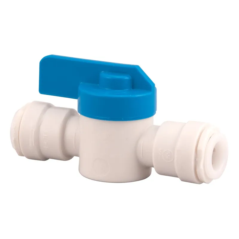 WATTS 1039-06(17103041) AquaLock Push-to-Connect Mini Straight Valve For Plastic or Soft Copper 3/8 OD