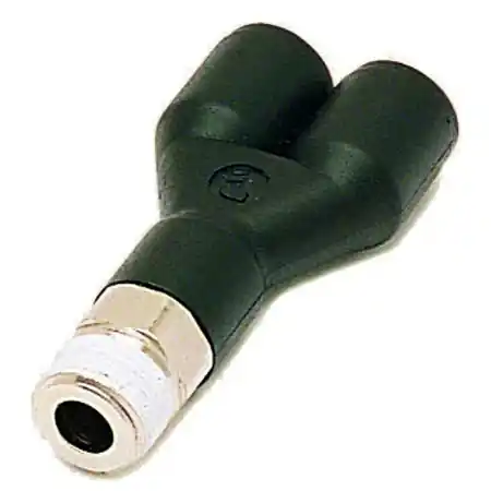 Legris 31480613 Push to Connect Fitting 290 psi 6mm O.D. Tubing 1/4 BSPT