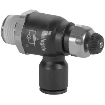 Legris 76650411 Miniature Meter-Out Flow Control