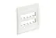 Panduit CFPE10WH-2GY PAN Mini-Com Exec Faceplate