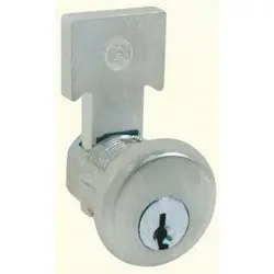 National Cabinet Lock C8137-915-26D Drawer Lock Pin Tumbler 19/32 Length Cylinder 7/16 Stainless Steel Bolt Travel
