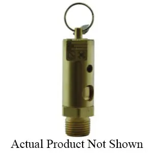 Apollo Valves 15-112-B125 Conbraco 1/4 NPT Brass Pressure Relief Valve for Air