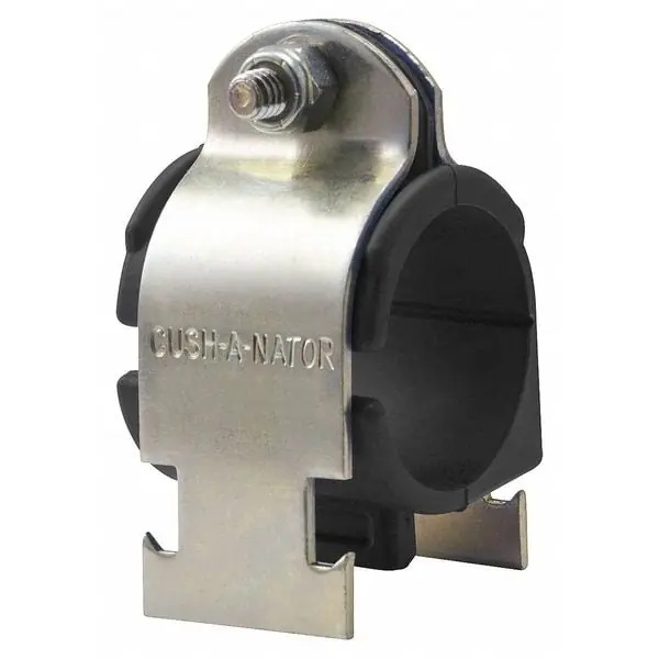 ZSI CN08 Pipe Clamp 1/2 Steel Standard Cush-A-Nator