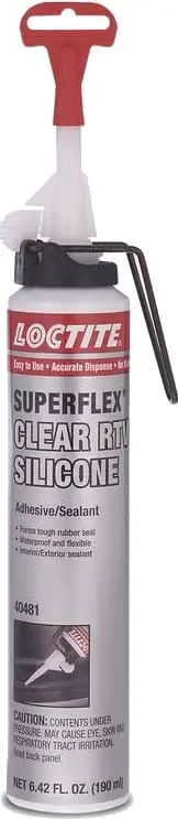 Loctite 743915 Superflex RTV Silicone Adhesive Sealant, 190 mL Power Can