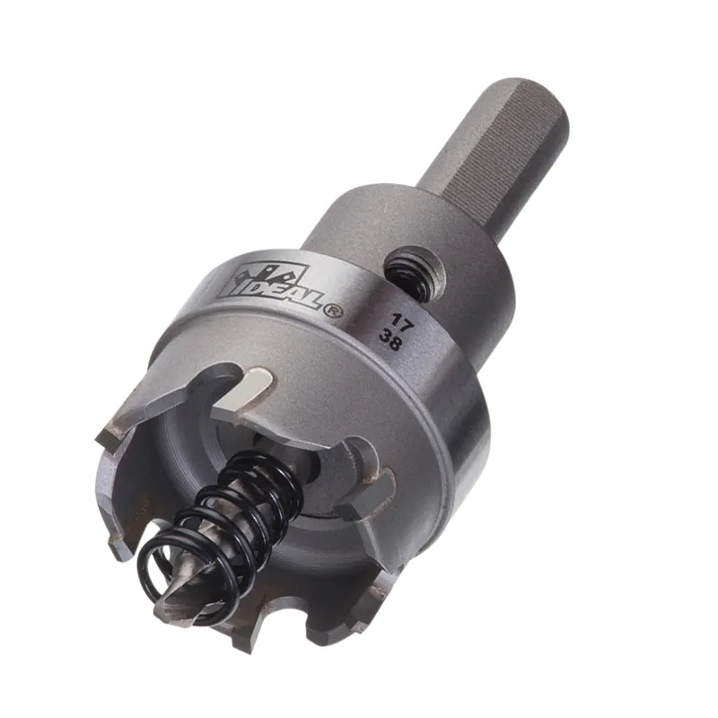 Ideal Industries 36-313 Carbide Tipped Holesaw 1-7/32 (for 30mm Pushbutton)