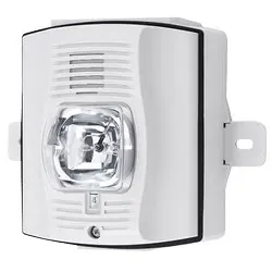 System Sensor P2WHK-P Outdoor Horn Strobe 2-Wire Wall Mount