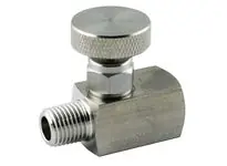 MAKO PRODUCTS MRC2M2F 1/4 M x 1/4 F Mini Needle Valve Carbon Steel 6,000 PSI Replacement MPN