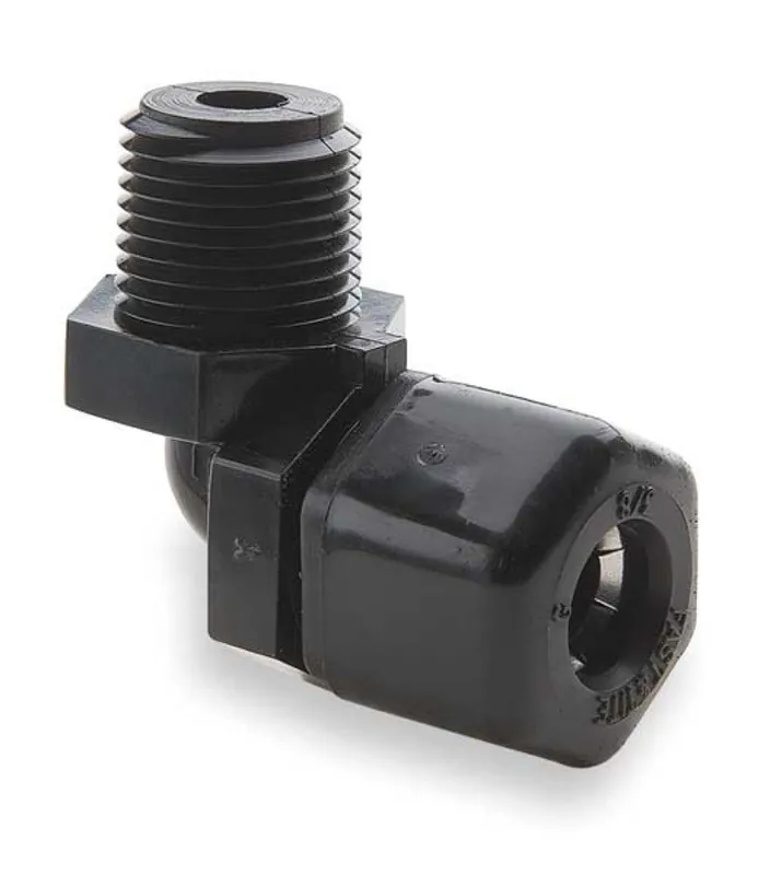 Parker P6ME12 Fast & Tite ME 90 Degree Elbow Fitting