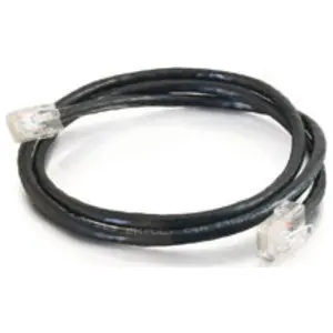 Quiktron 566-135-002 NON-BOOTED PATCH CORD CAT6 2 FT BLACK