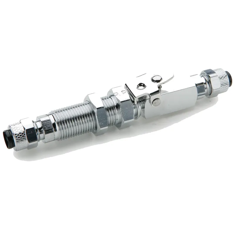 Parker 394PD-4-4 Couplers, Compression, 10 bar, Brass, Chrome Plated