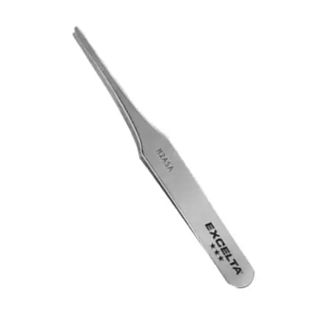 Excelta M-2A-SA High Precision Anti-Magnetic Tweezer, 2.75 Inch Length, 0.25 Inch Width, 0.06 Inch Thickness