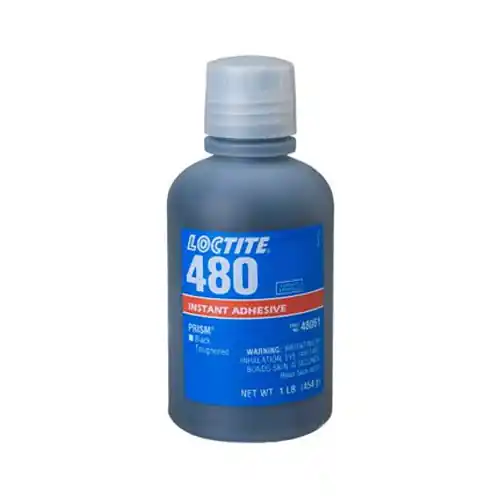 Loctite 234048 480 Prism Instant Adhesive Black 1 lb Bottle