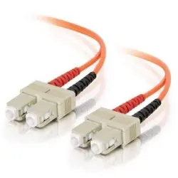 Quiktron 810-332-009 Fiber Optic Jumper Cable Duplex SC/SC Multimode 3M