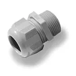 THOMAS & BETTS CC-NPT-12-G-2 Connector, 1/2 Cable Gland With 2 Hole Grommet