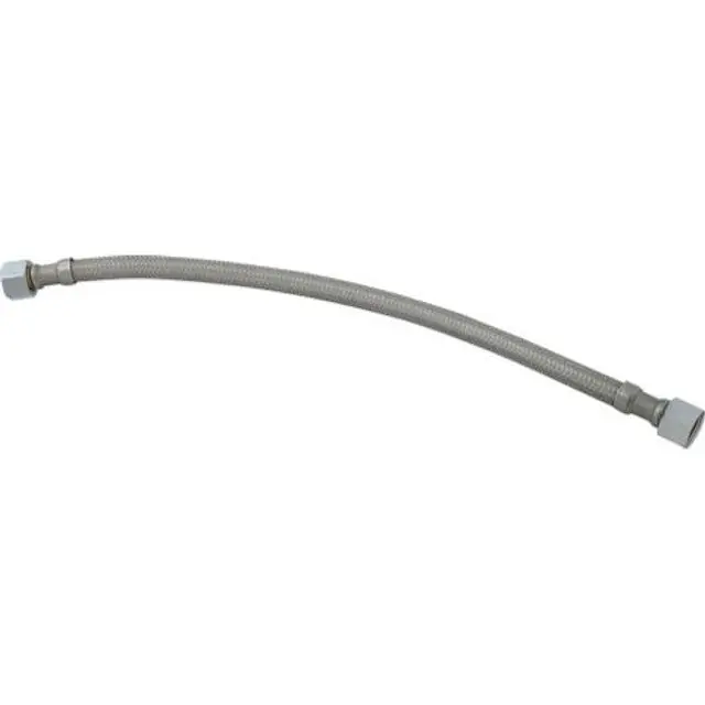 Chicago Faucet Company 250-001KJKABNF Stainless Steel Supply Hose 3/8 in 12 in