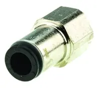 Legris 31140610 Straight Female Connector 1/8 6mm O.D. Tubing