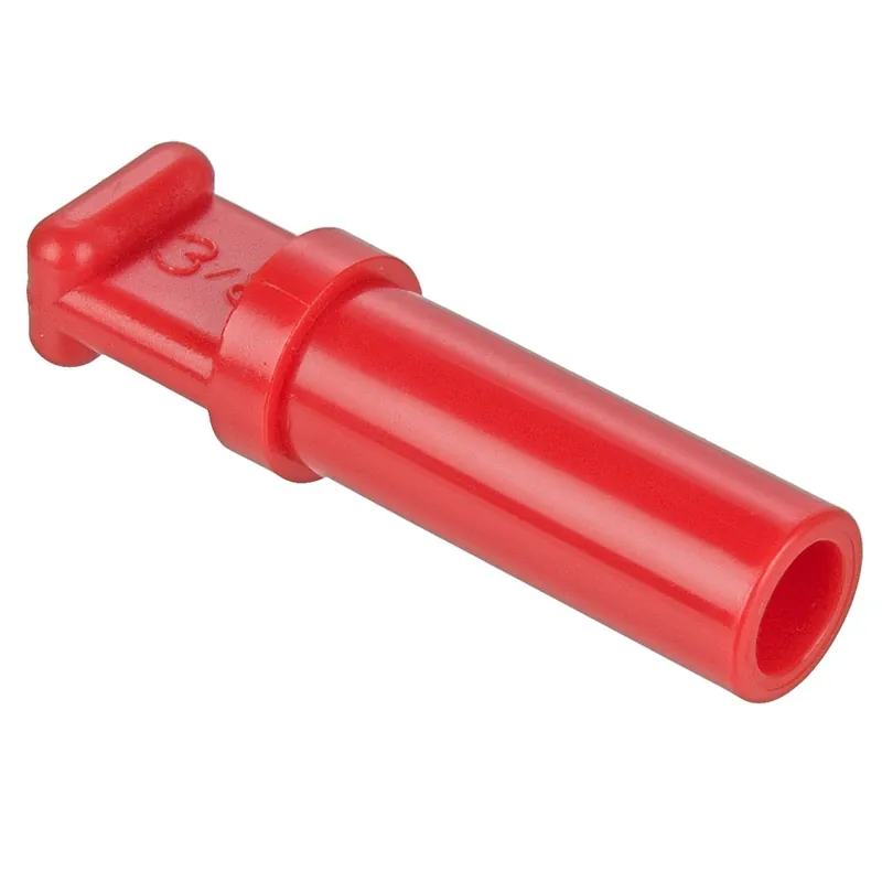 Parker 639PLP-4 Push-to-Connect Fitting, 1/4 in, Plug-In Stem, Import