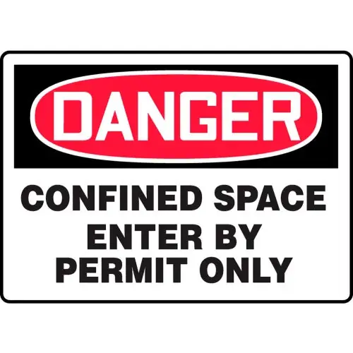 Accuform MCSP134VP Safety Sign Power Replacement MPN