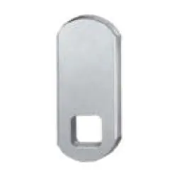 National Cabinet Lock C7003-2C Lock Cam, Disc Tumbler, Straight, 1-1/8 Length x 0.625 Width x 0.095 Thickness, Zinc Plated