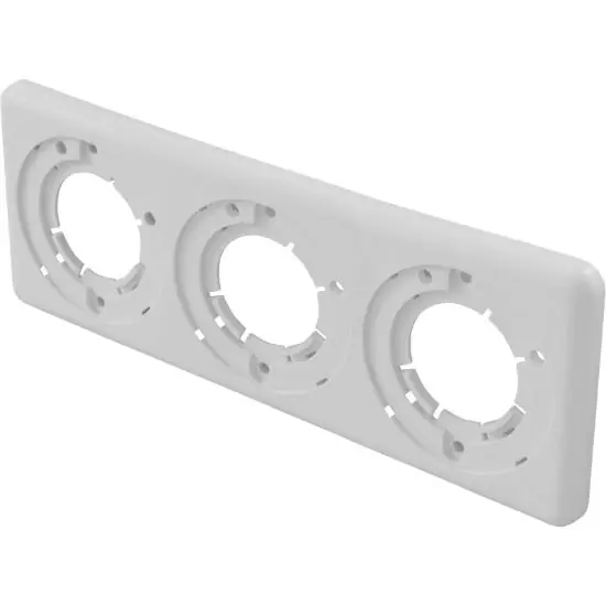 Jacuzzi 9224940 Bezel JWB 3 Button White