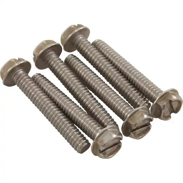 Carvin 14-4238-00-R6 Bolt 10-24 x 1-1/4 S.S. Hex Seal Plate Qty 6