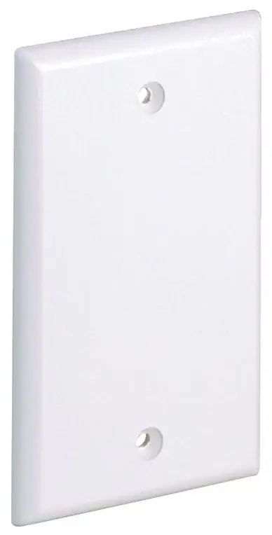 Panduit CPNEI Faceplate Screw-on Blank EI 1-gang
